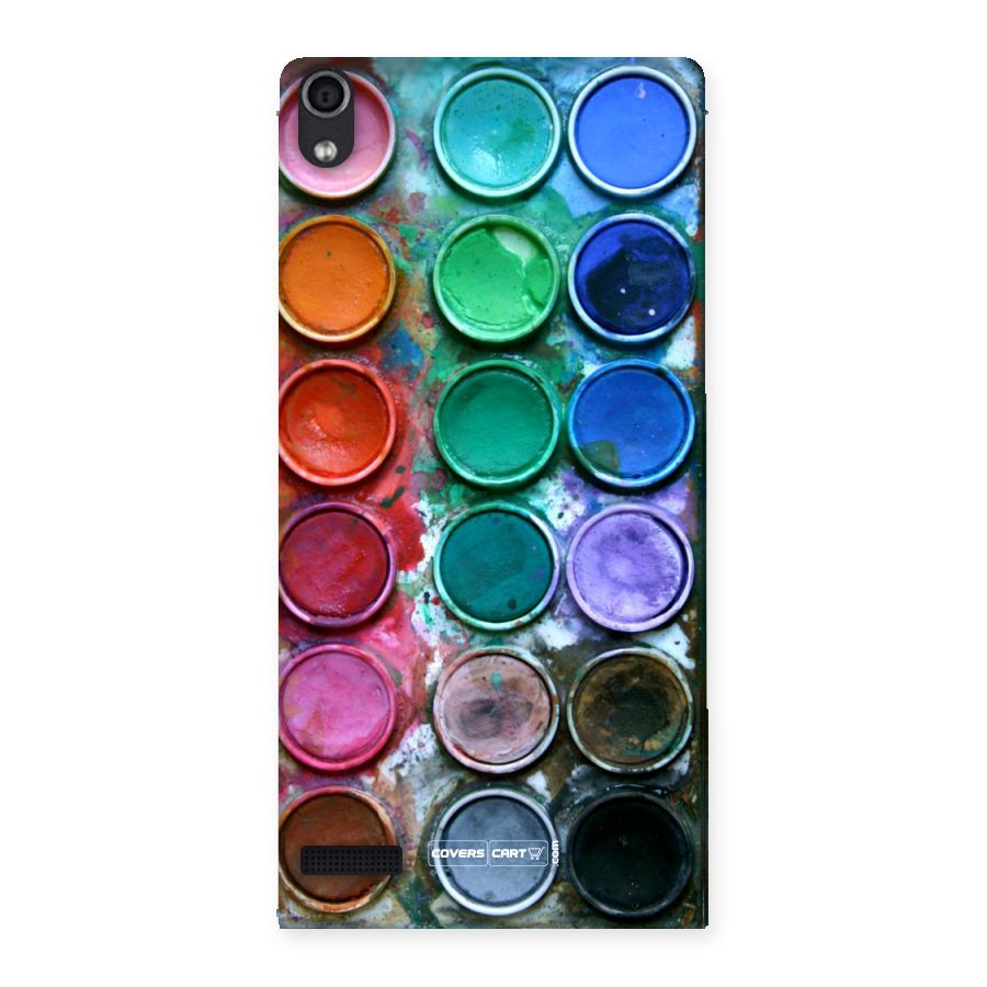 Water Paint Box Back Case for Ascend P6