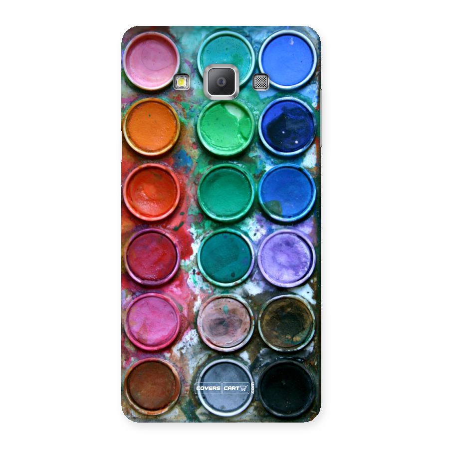 Water Paint Box Back Case for Galaxy A7