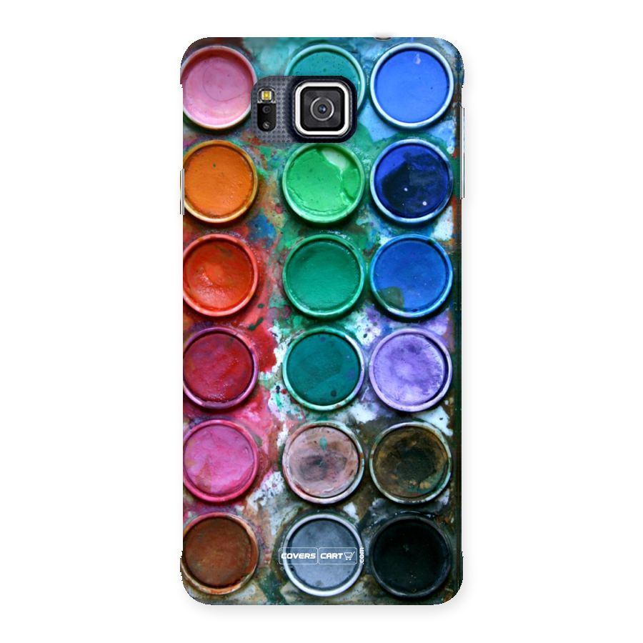 Water Paint Box Back Case for Galaxy Alpha
