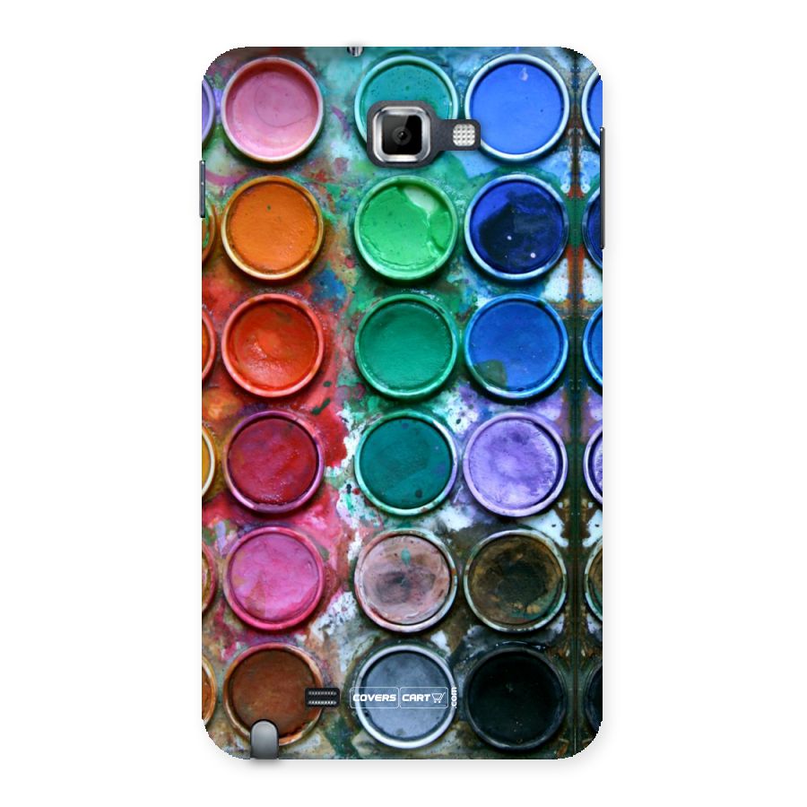 Water Paint Box Back Case for Galaxy Note