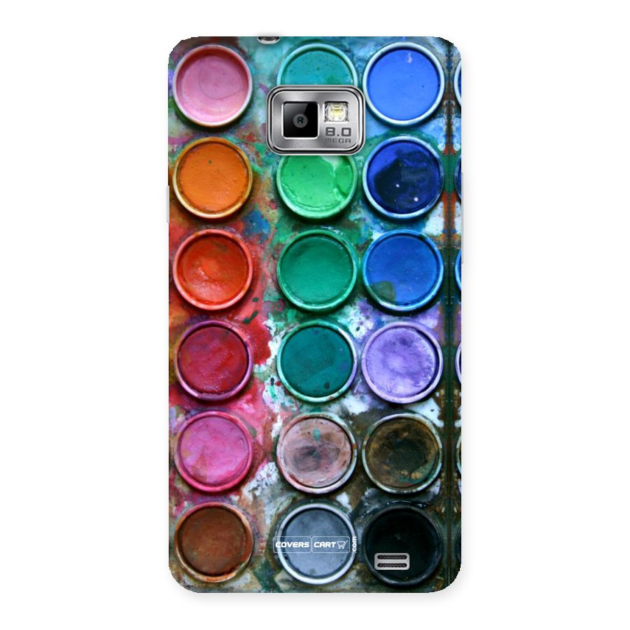 Water Paint Box Back Case for Galaxy S2