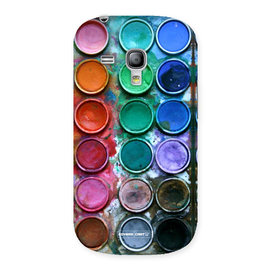 Water Paint Box Back Case for Galaxy S3 Mini