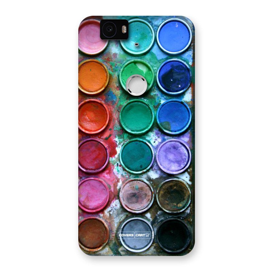 Water Paint Box Back Case for Google Nexus-6P