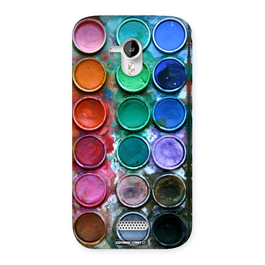 Water Paint Box Back Case for Micromax Canvas HD A116