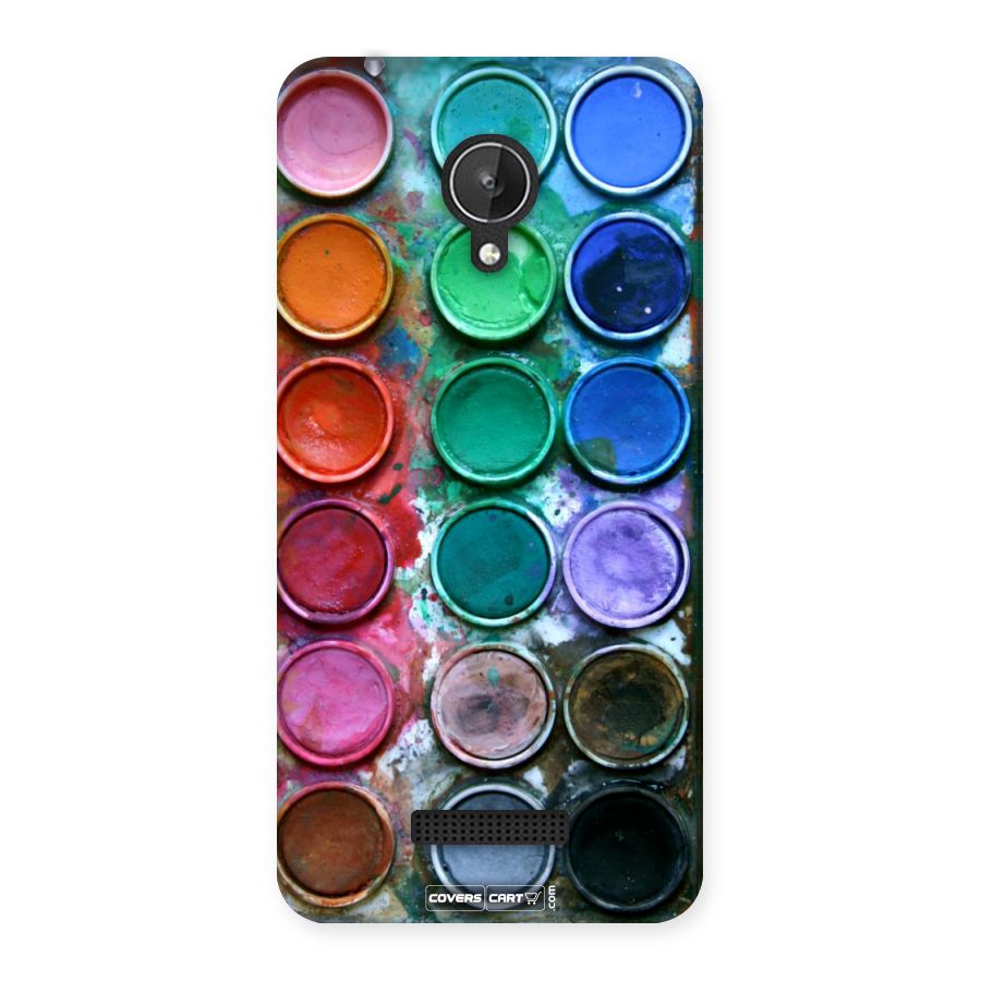 Water Paint Box Back Case for Micromax Canvas Spark Q380