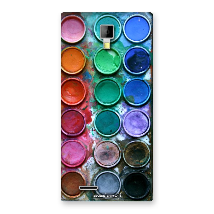 Water Paint Box Back Case for Micromax Canvas Xpress A99