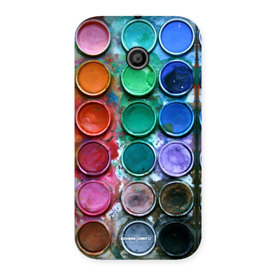 Water Paint Box Back Case for Moto E
