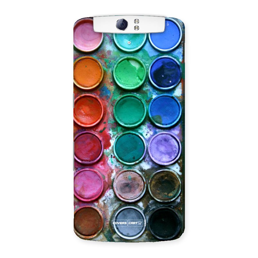 Water Paint Box Back Case for Oppo N1
