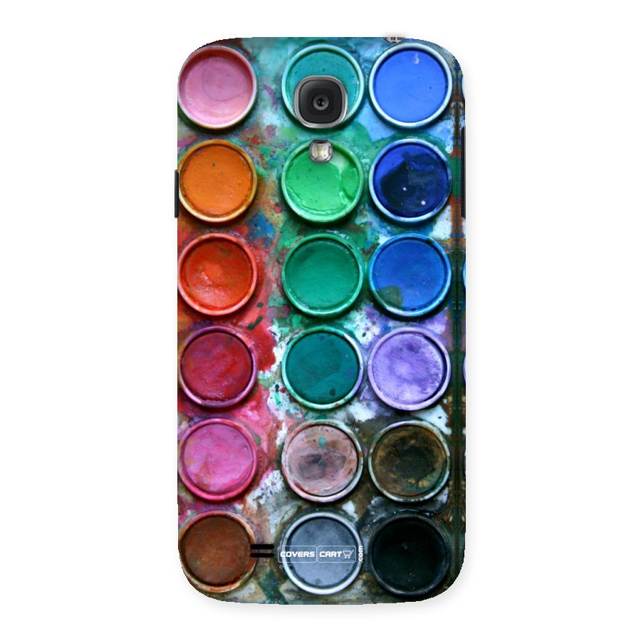 Water Paint Box Back Case for Samsung Galaxy S4
