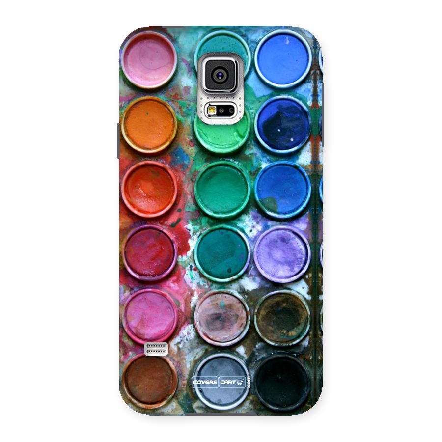 Water Paint Box Back Case for Samsung Galaxy S5