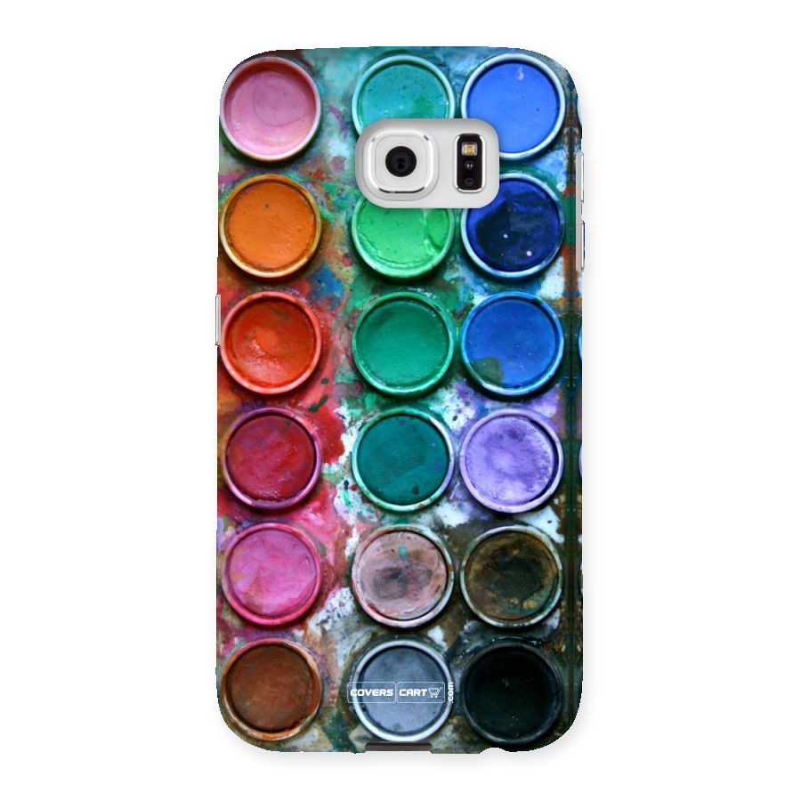 Water Paint Box Back Case for Samsung Galaxy S6