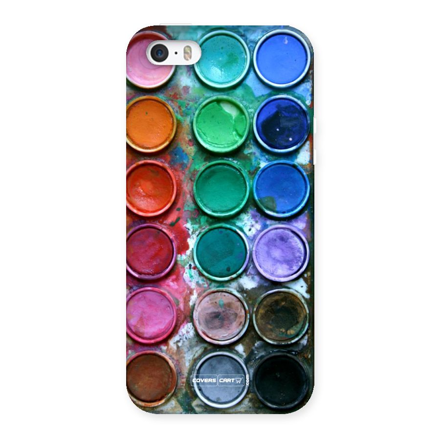 Water Paint Box Back Case for iPhone SE