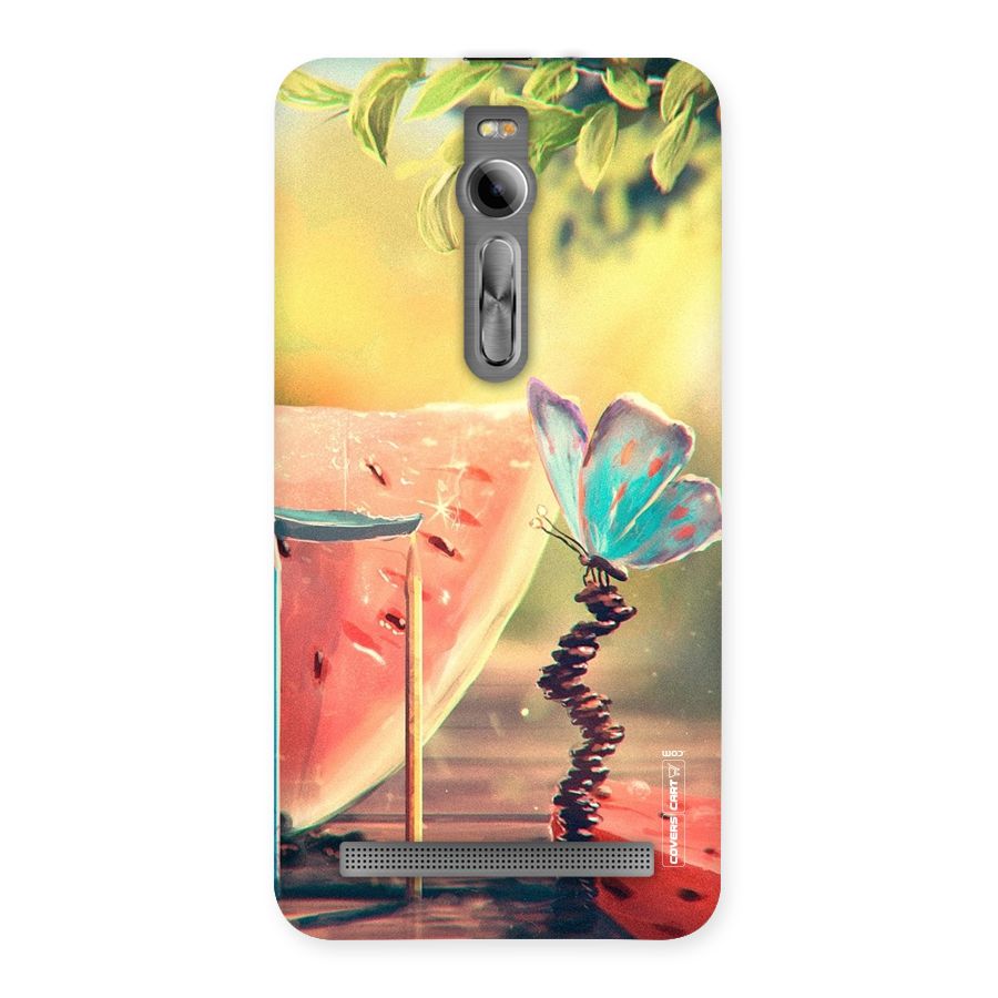 Watermelon Butterfly Back Case for Asus Zenfone 2