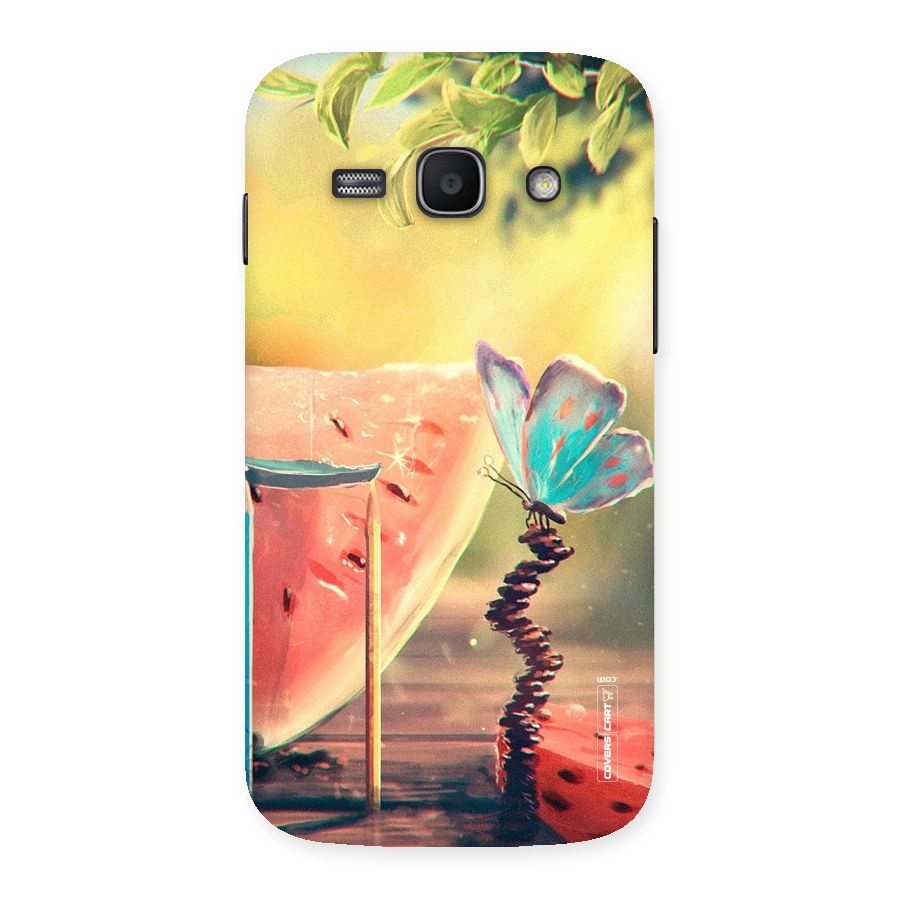 Watermelon Butterfly Back Case for Galaxy Ace 3