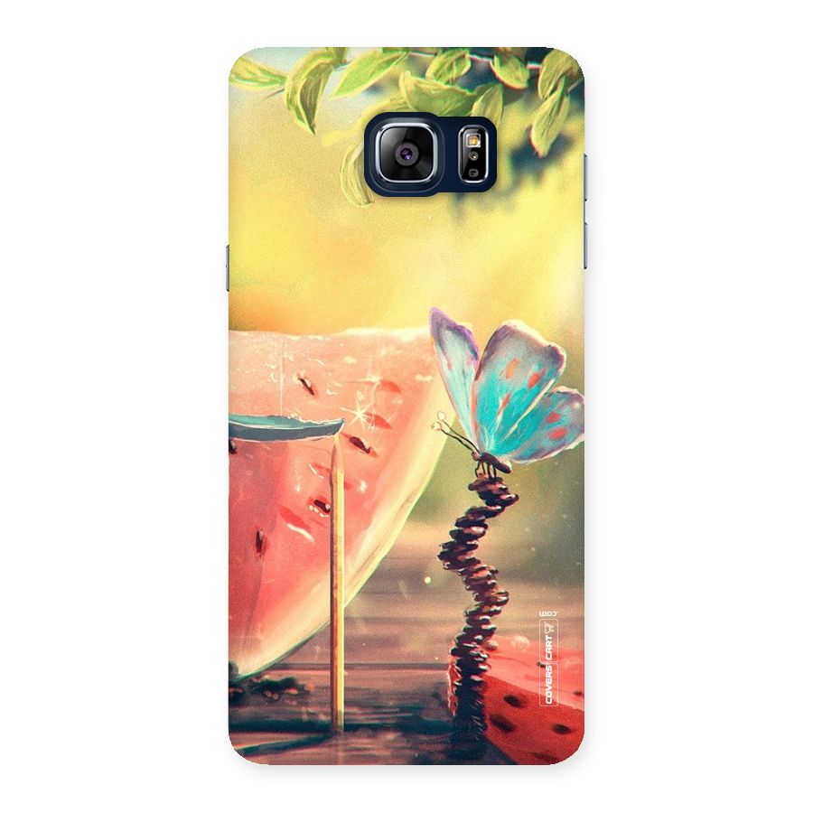 Watermelon Butterfly Back Case for Galaxy Note 5