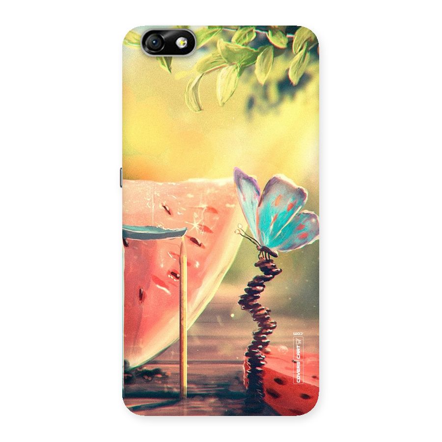 Watermelon Butterfly Back Case for Honor 4X