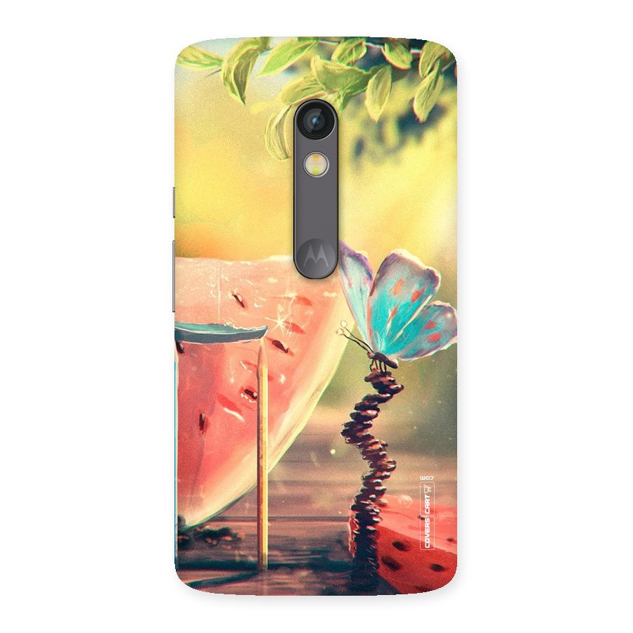 Watermelon Butterfly Back Case for Moto X Play