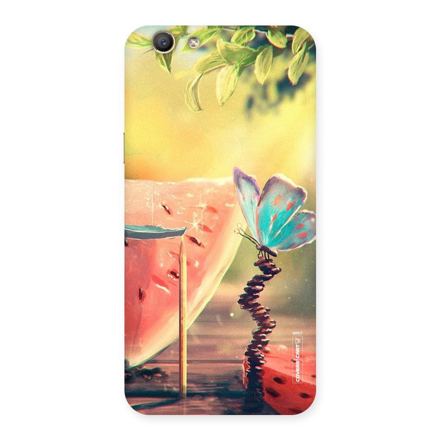 Watermelon Butterfly Back Case for Oppo F1s