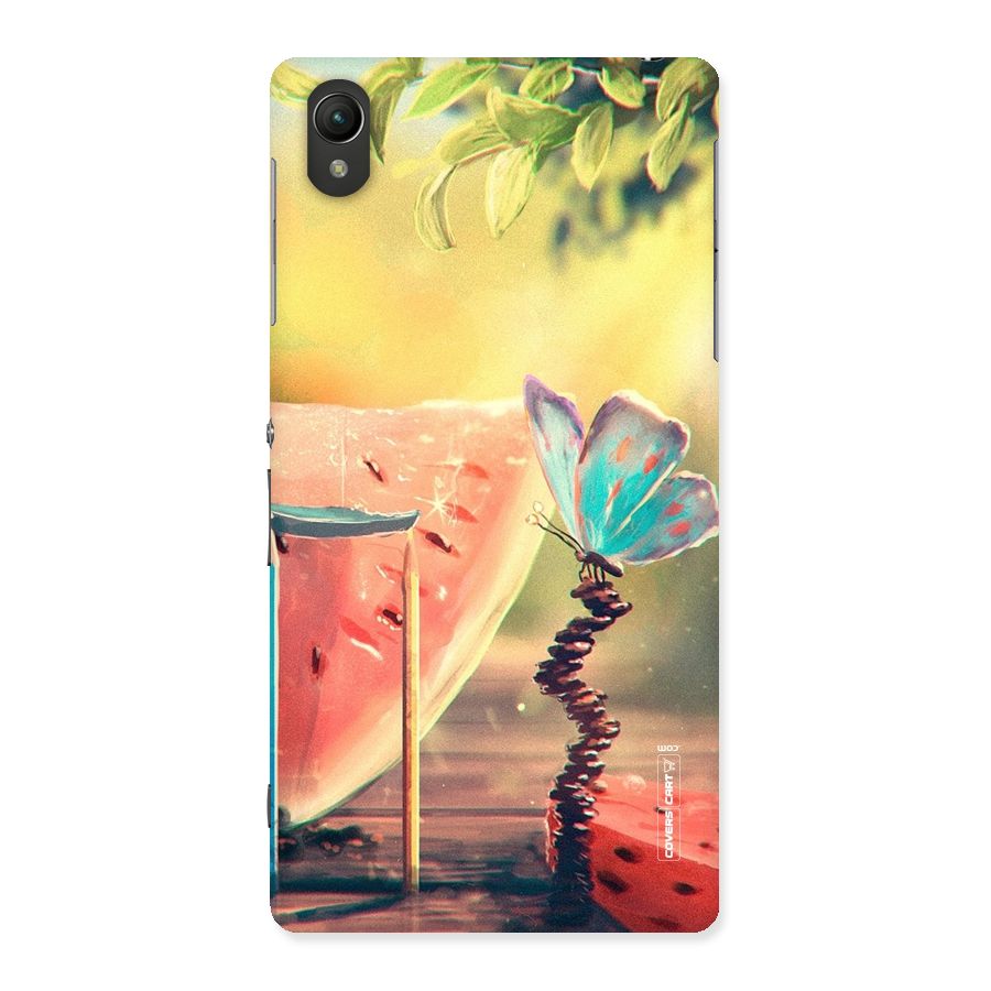Watermelon Butterfly Back Case for Sony Xperia Z2