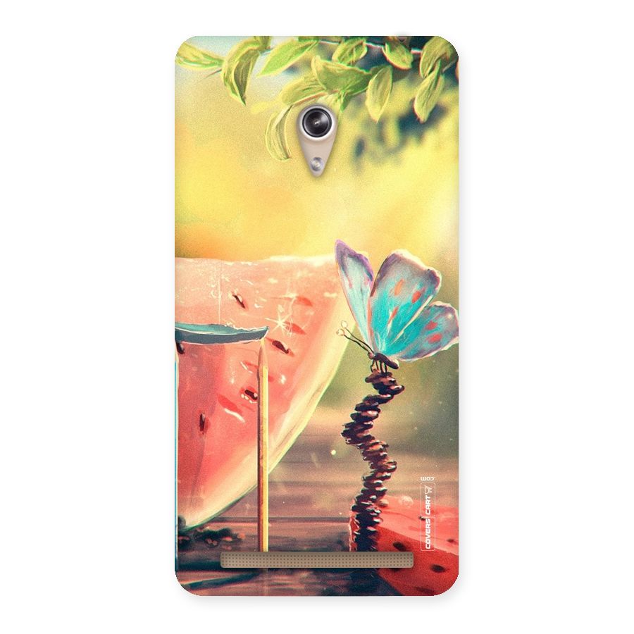 Watermelon Butterfly Back Case for Zenfone 6