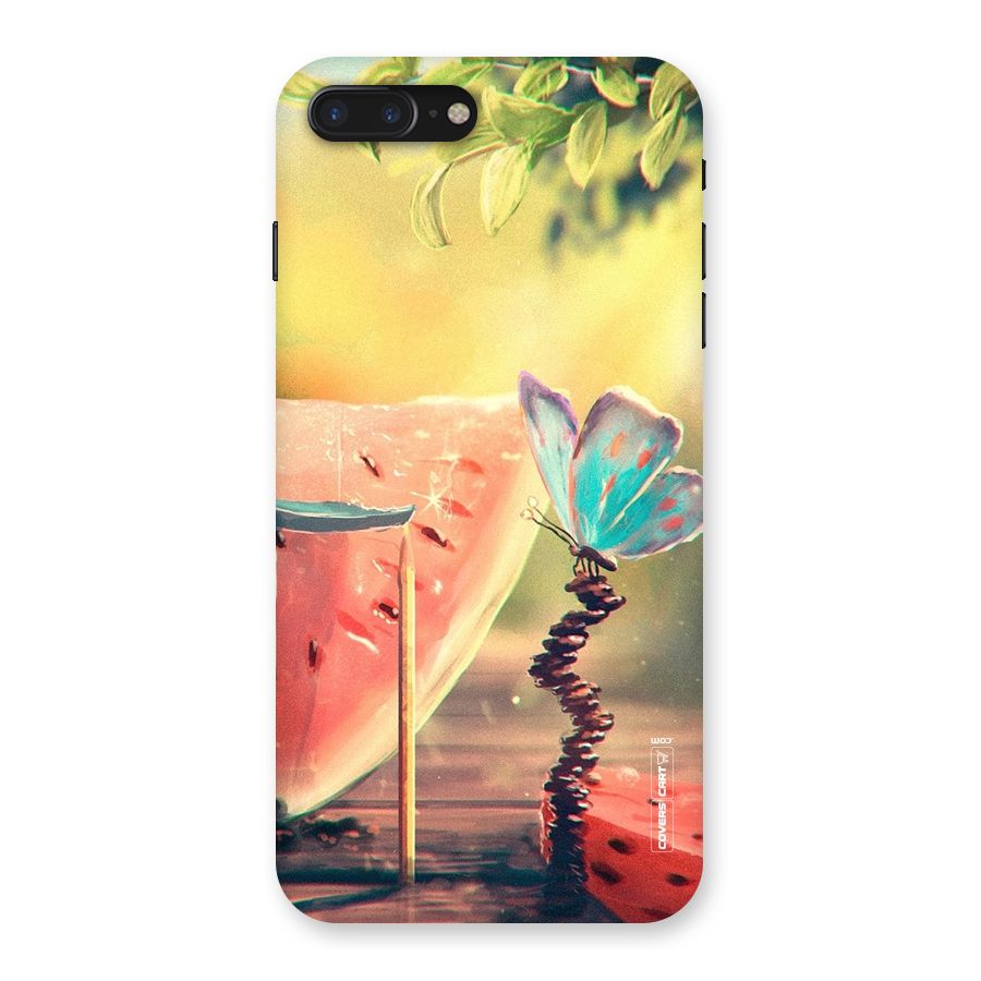 Watermelon Butterfly Back Case for iPhone 7 Plus
