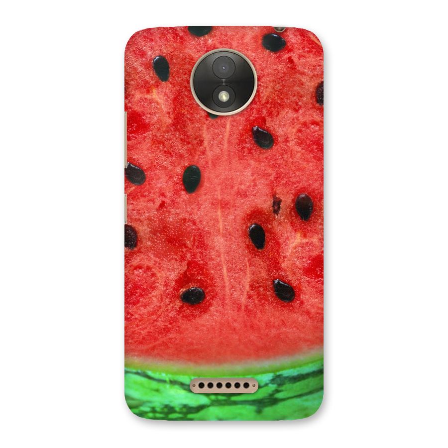 Watermelon Design Back Case for Moto C Plus