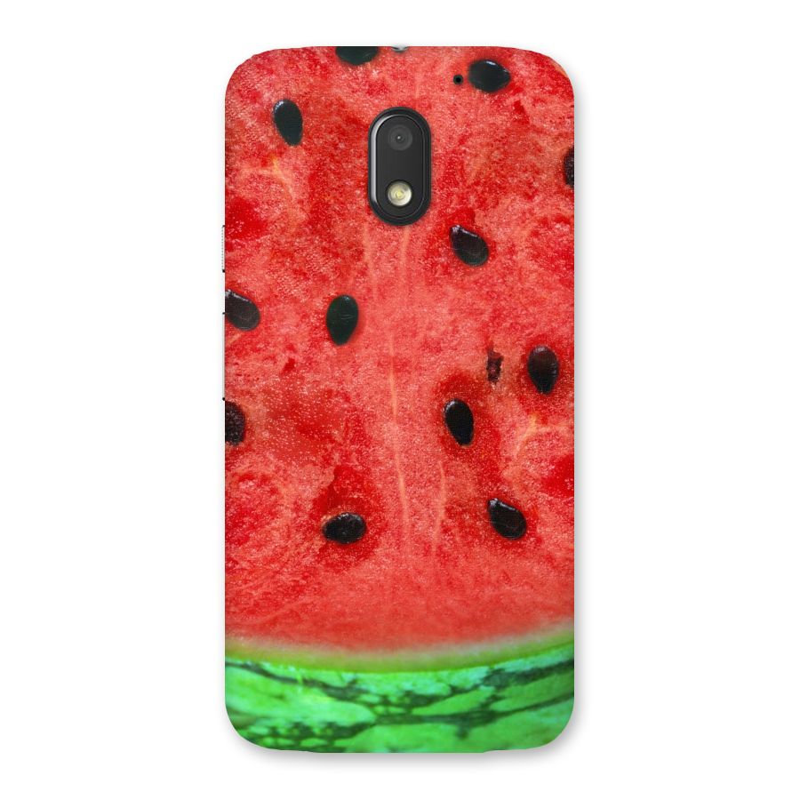 Watermelon Design Back Case for Moto E3 Power