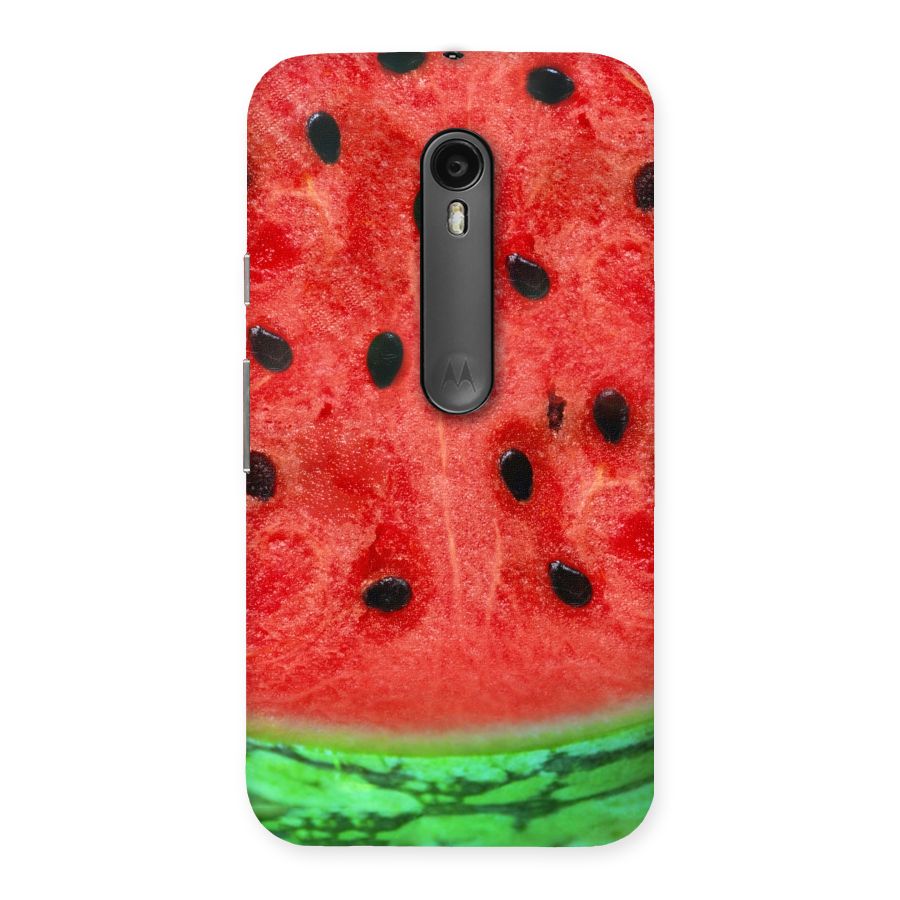 Watermelon Design Back Case for Moto G3