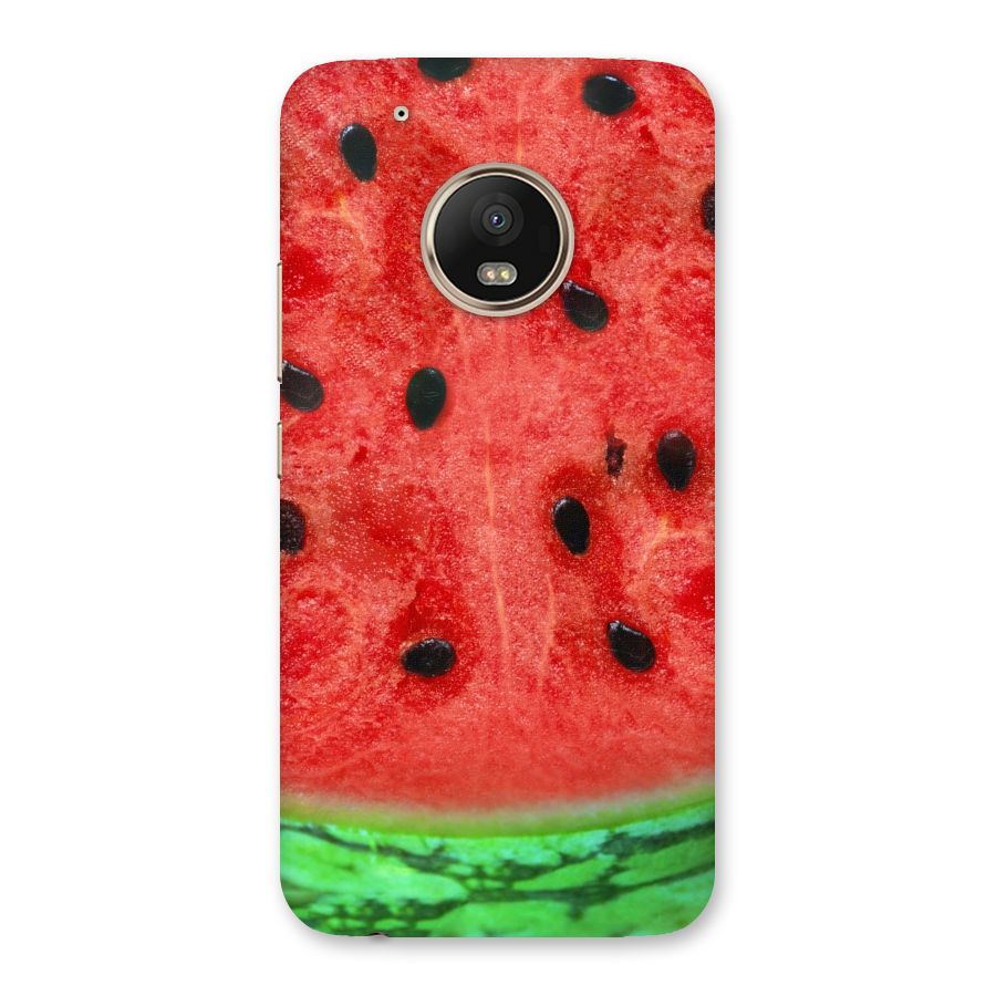 Watermelon Design Back Case for Moto G5 Plus