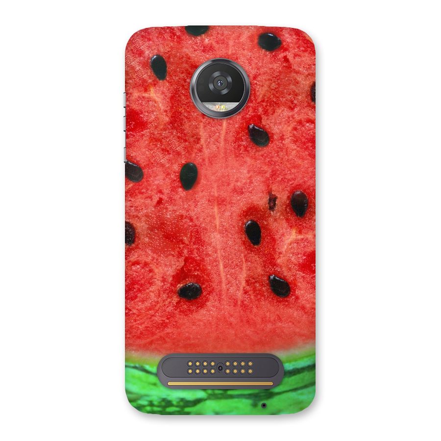 Watermelon Design Back Case for Moto Z2 Play