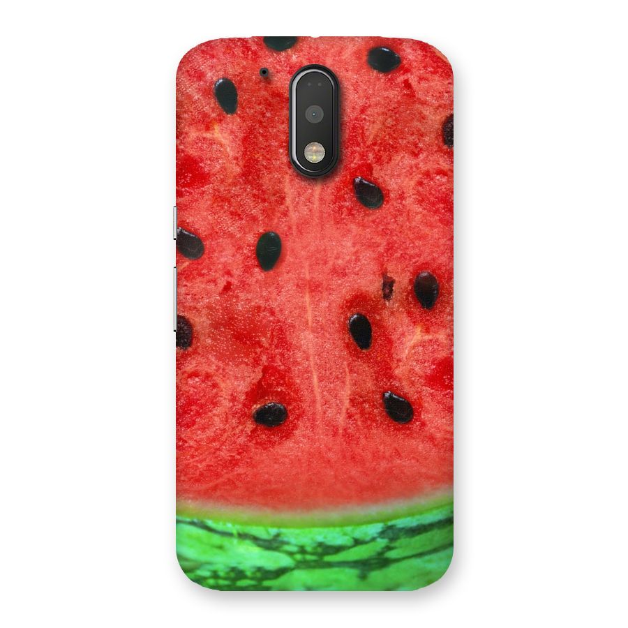 Watermelon Design Back Case for Motorola Moto G4