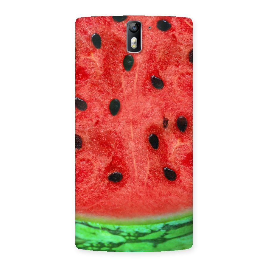 Watermelon Design Back Case for One Plus One