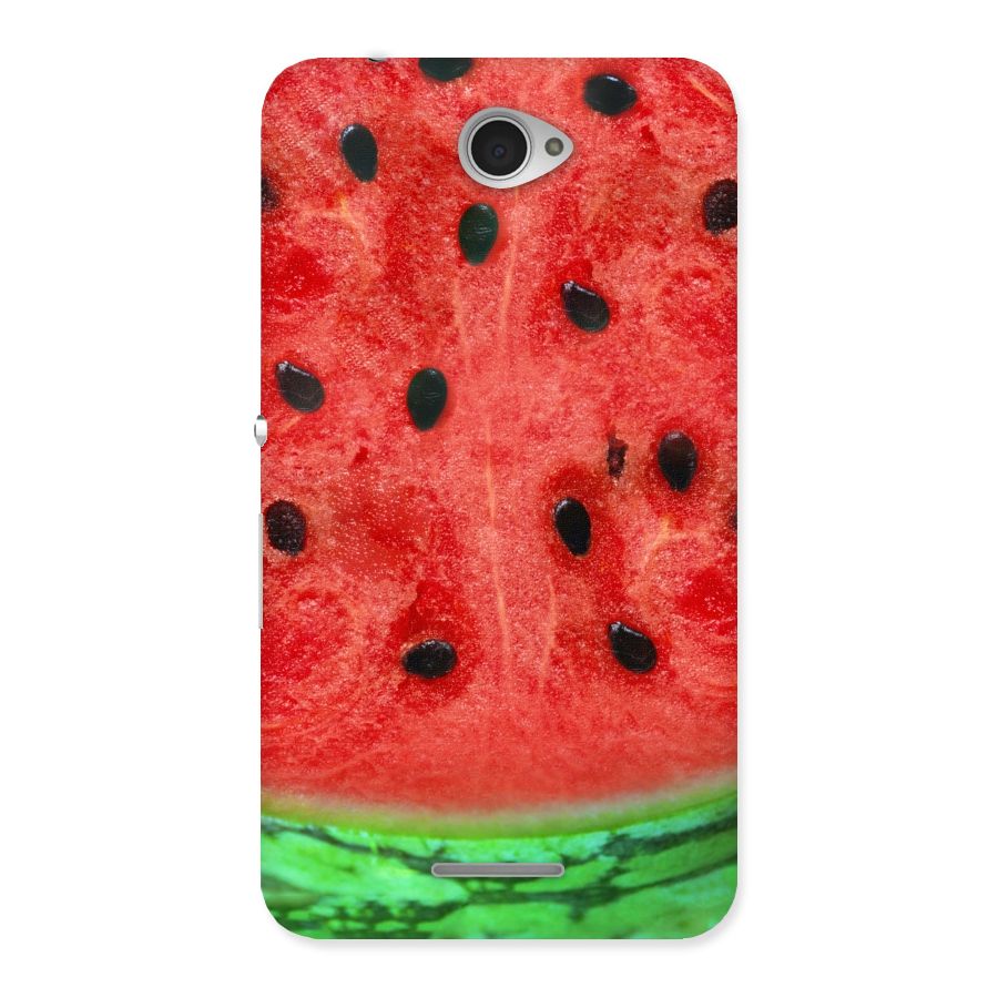 Watermelon Design Back Case for Sony Xperia E4
