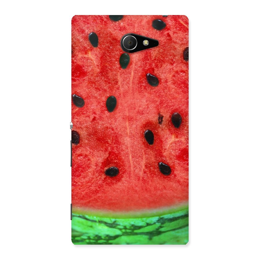 Watermelon Design Back Case for Sony Xperia M2