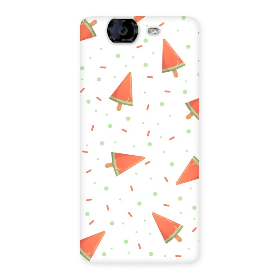 Watermelon Ice Creams Back Case for Canvas Knight A350
