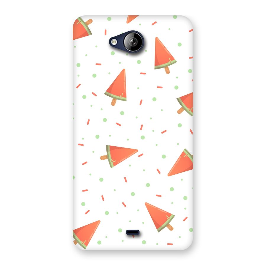 Watermelon Ice Creams Back Case for Canvas Play Q355