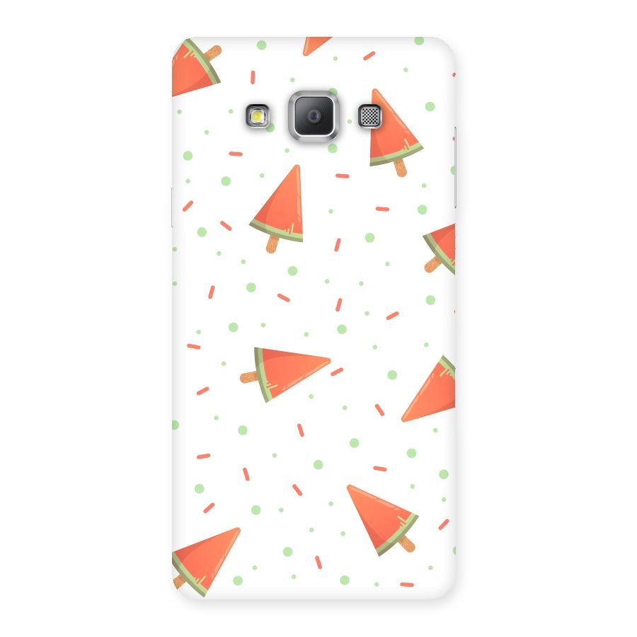 Watermelon Ice Creams Back Case for Galaxy A7