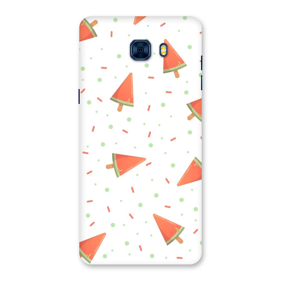 Watermelon Ice Creams Back Case for Galaxy C7 Pro