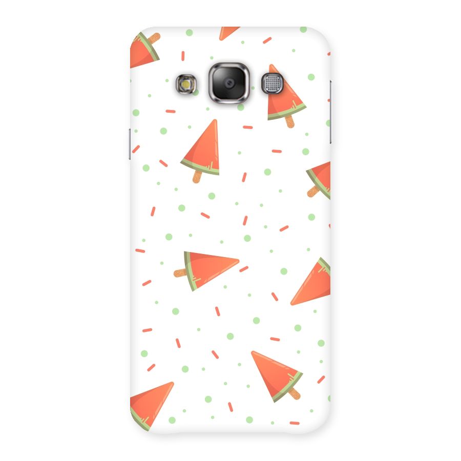Watermelon Ice Creams Back Case for Galaxy E7