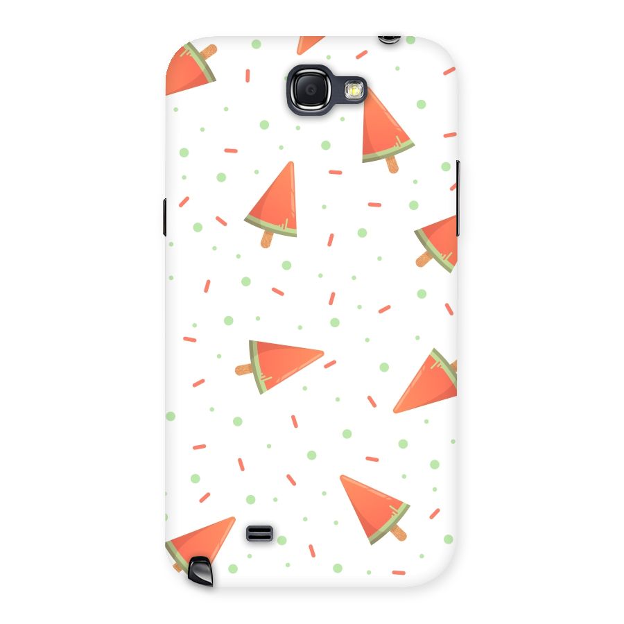 Watermelon Ice Creams Back Case for Galaxy Note 2