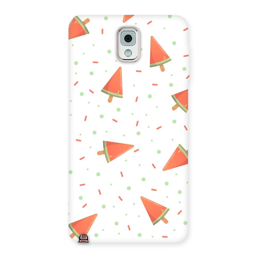 Watermelon Ice Creams Back Case for Galaxy Note 3