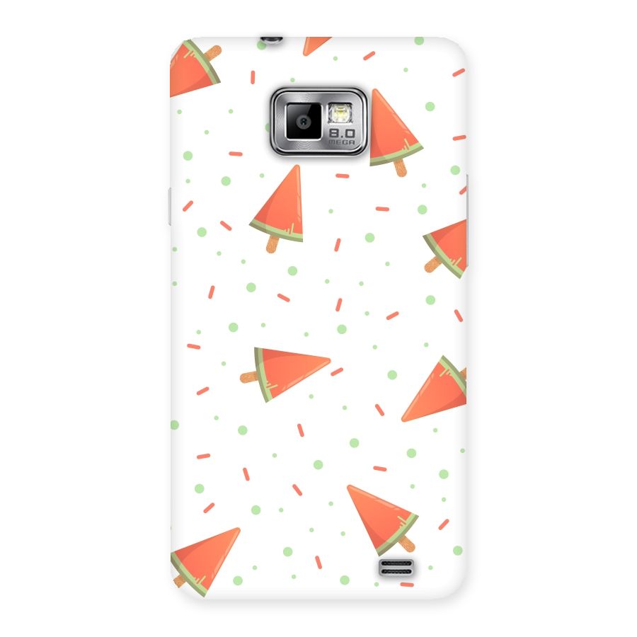 Watermelon Ice Creams Back Case for Galaxy S2