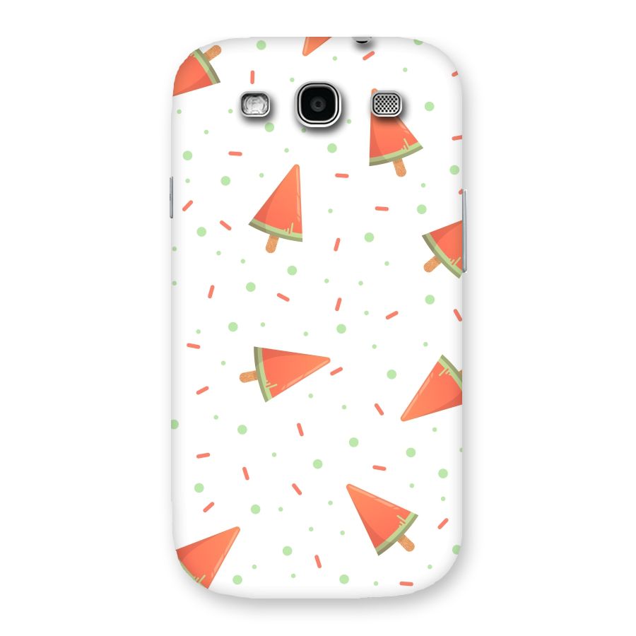 Watermelon Ice Creams Back Case for Galaxy S3