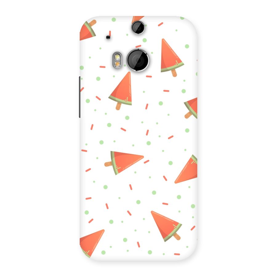 Watermelon Ice Creams Back Case for HTC One M8