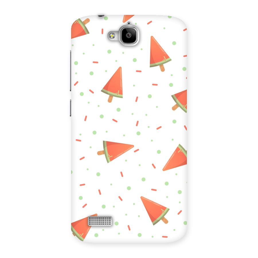 Watermelon Ice Creams Back Case for Honor Holly