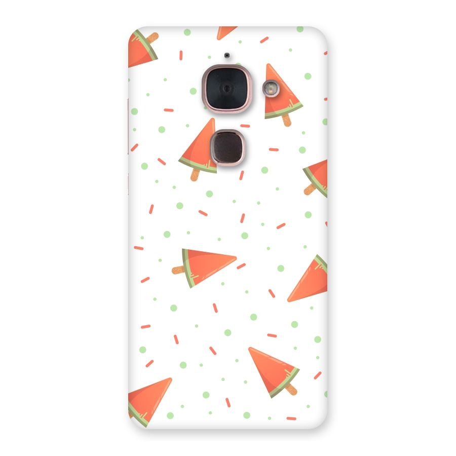 Watermelon Ice Creams Back Case for Le Max 2