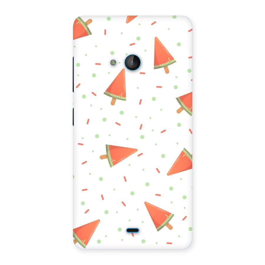 Watermelon Ice Creams Back Case for Lumia 540