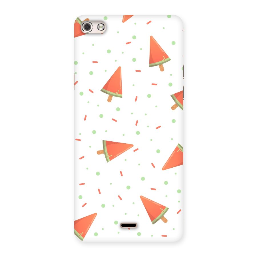 Watermelon Ice Creams Back Case for Micromax Canvas Silver 5