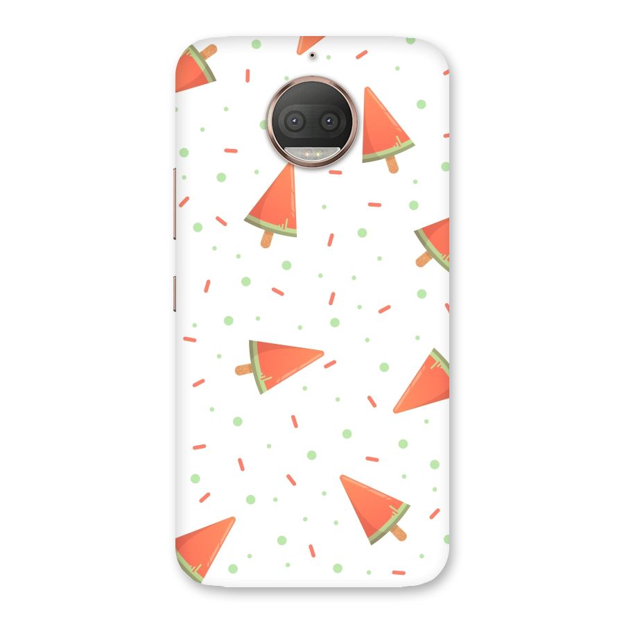 Watermelon Ice Creams Back Case for Moto G5s Plus