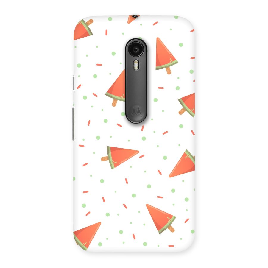 Watermelon Ice Creams Back Case for Moto G Turbo
